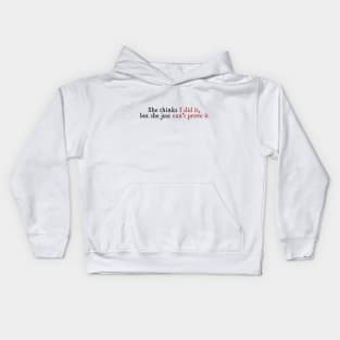 NBNC by Taylor lyrics Kids Hoodie